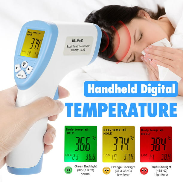 No Non Contact Digital Infrared Handheld Forehead Thermometer Adult Child Body